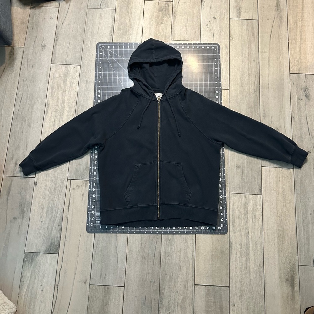 American Eagle oversized navy hoodie